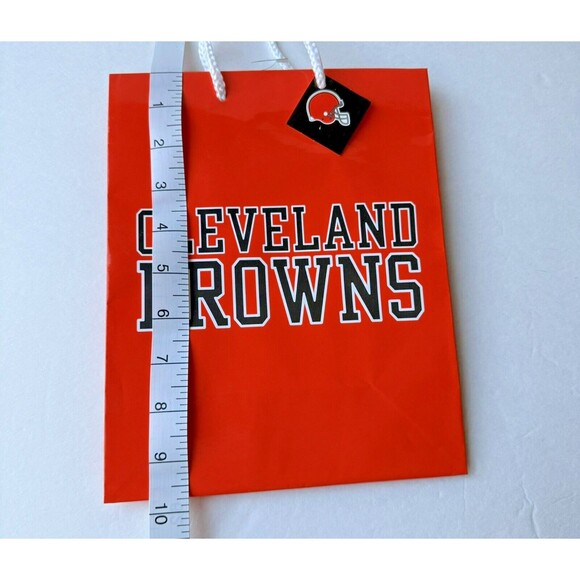 NFL Cleveland Browns Medium Gift Bag M Cleveland Browns Bag - Picture 6 of 7